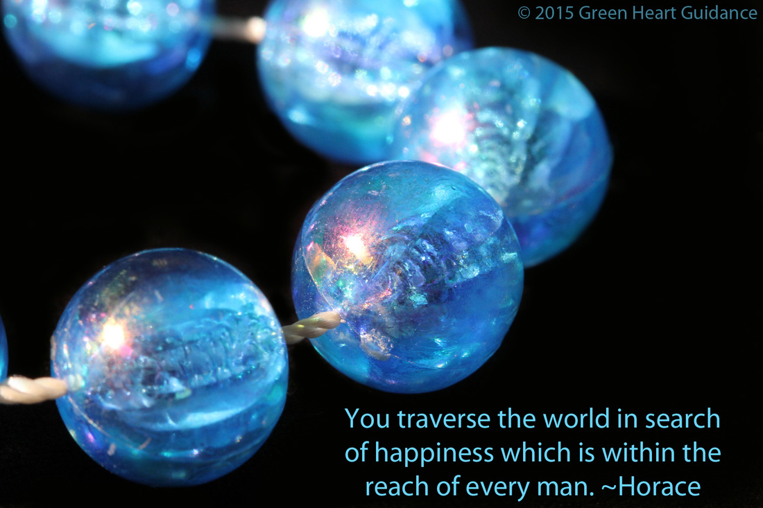 You traverse the world in search of happiness which is within the reach of every man. ~Horace